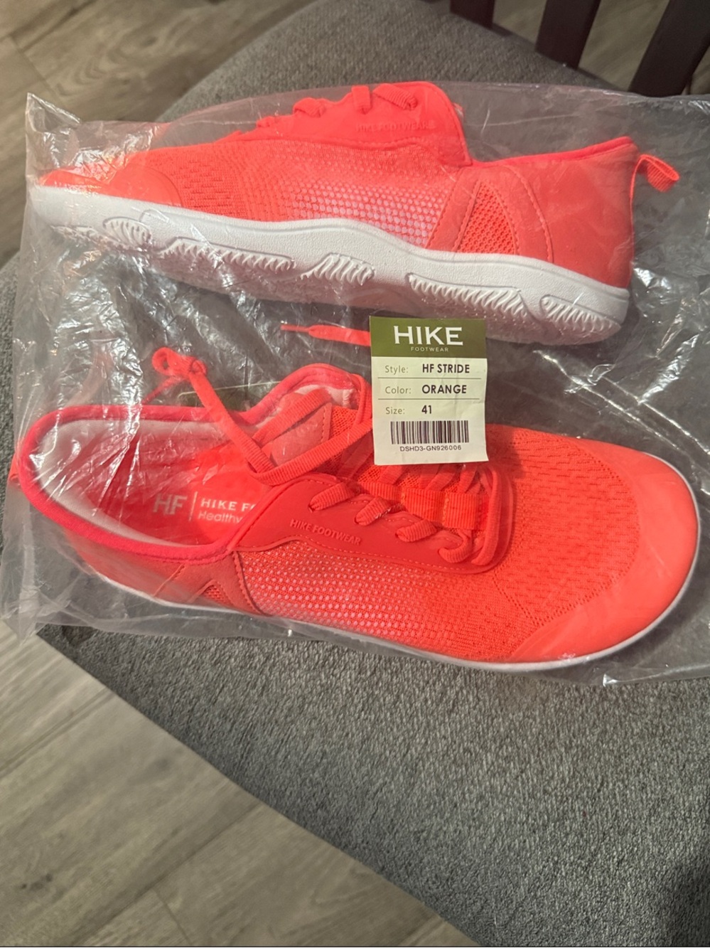 HIKE HF Stride Women's Orange Lightweight Sneakers